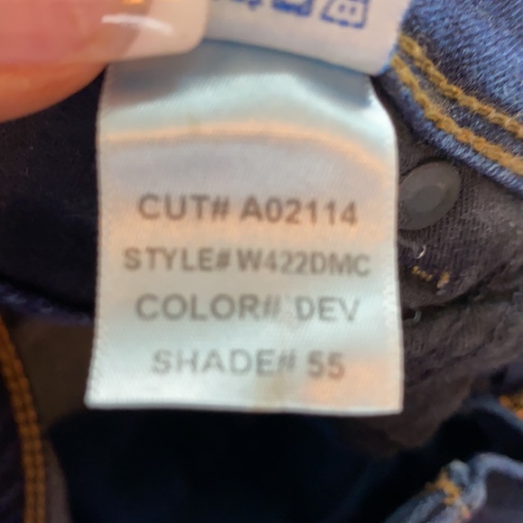 Hudson Jeans Size 25 Style - Collin skinny flap back pocket midrise W422DMC - Picture 8 of 10